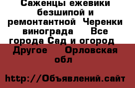 Саженцы ежевики безшипой и ремонтантной. Черенки винограда . - Все города Сад и огород » Другое   . Орловская обл.